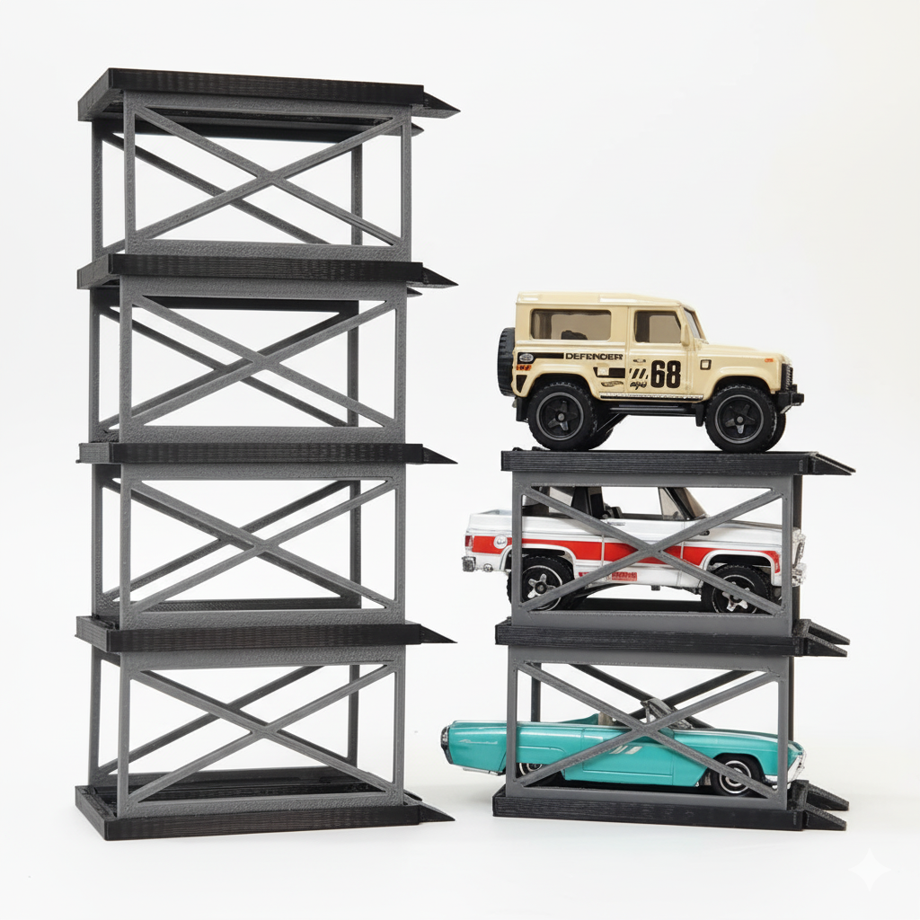 HOT WHEELS RACK| GARAGE RACK X
