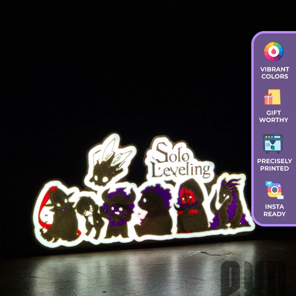 SOLO LEVELING | LIGHT BOX LAMP