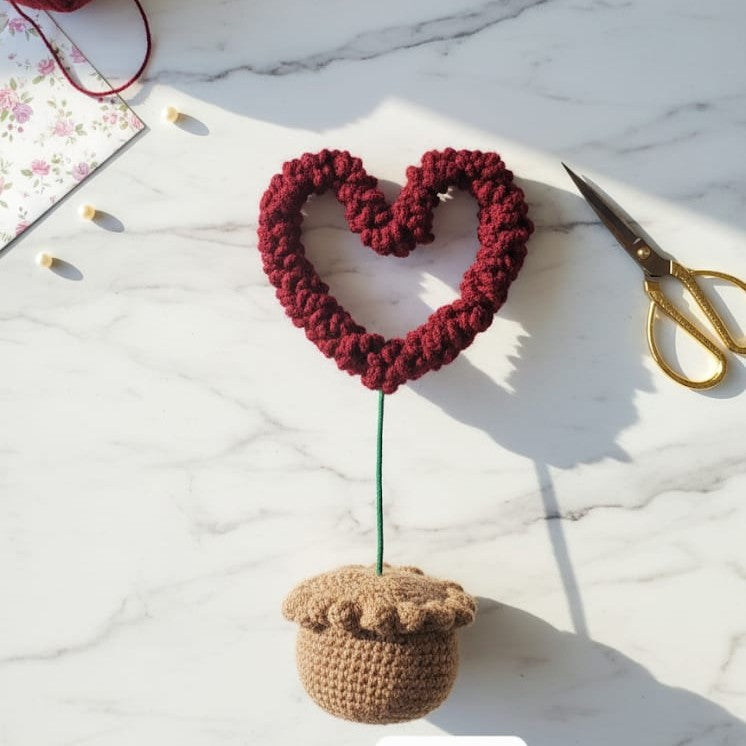 Heart Flower Pot | Kandid Threads