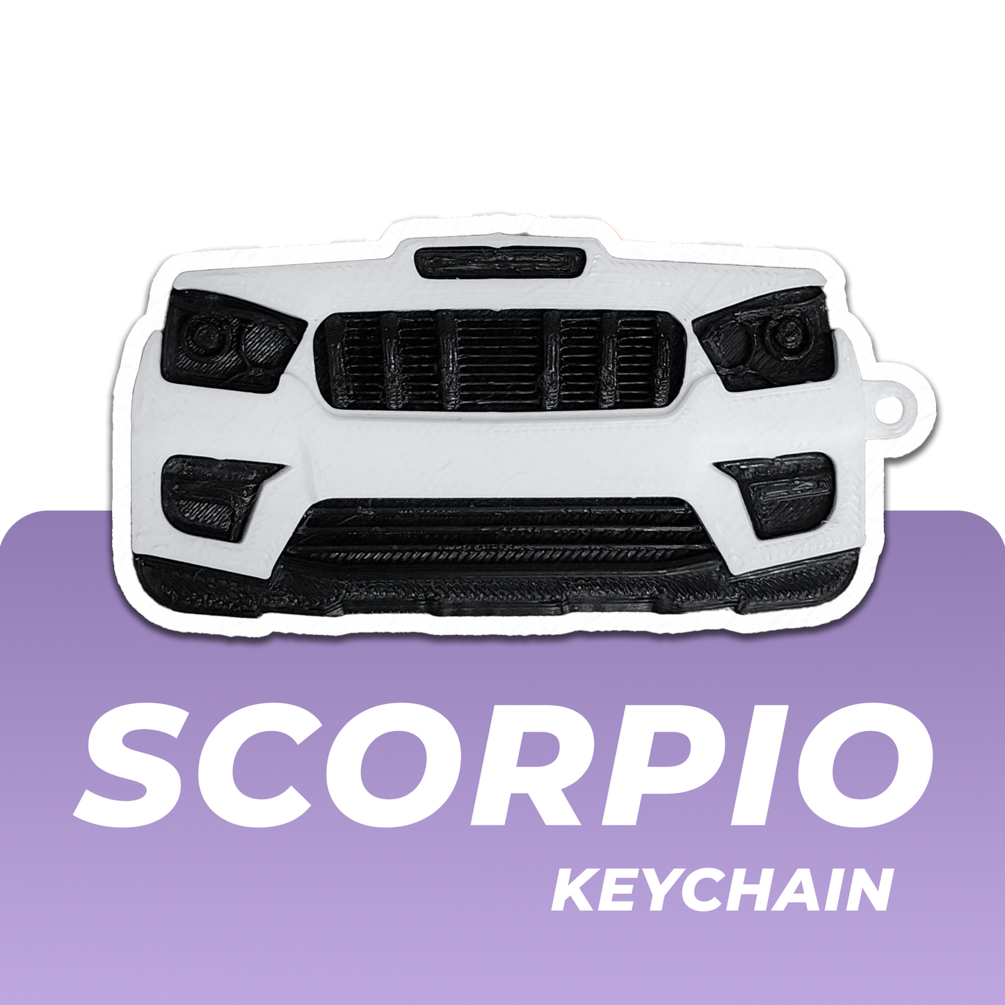 Scorpio Classic Keychain