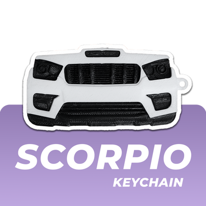 Scorpio Classic Keychain