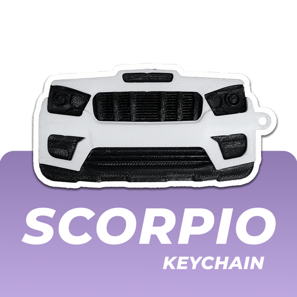 Scorpio Classic Keychain