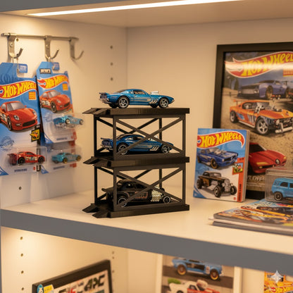HOT WHEELS RACK| GARAGE RACK X